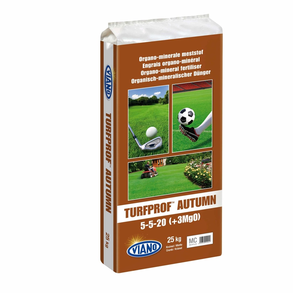 ENGRAIS TURFPROF AUTOMN 5-5-20, SAC DE 25 KG