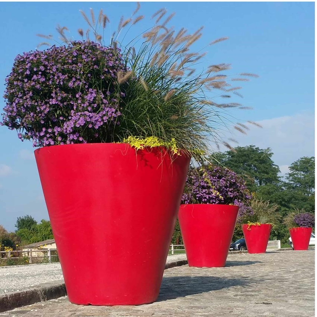 POT ROND VASE SANS REBORD