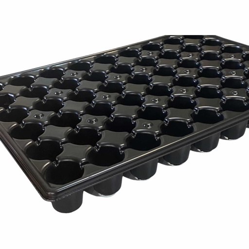 [BM65054] PLAQUE DE SEMIS RECUPERABLE 54 TROUES NOIRE