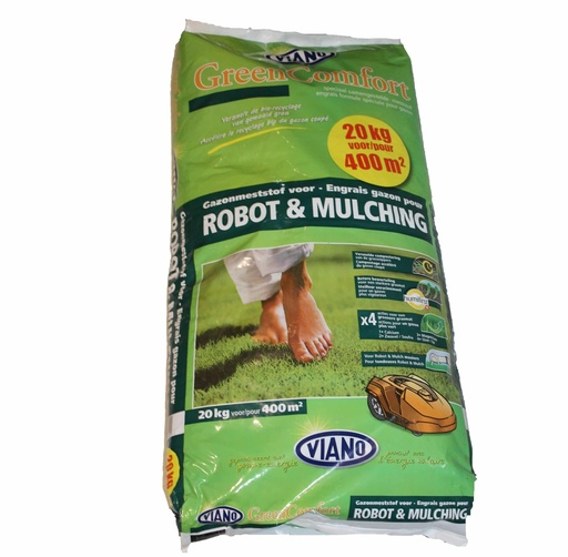 [EVD5052] ENGRAIS GAZON MULCHING ET ROBOT 7-3-6 , 39 SACS DE 20 KG/PAL