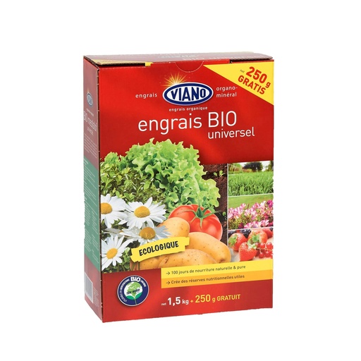 [EVDTMBIO1,75] ENGRAIS UNIVERSEL BIO 6-7-8 ETUI DE 1.75kg