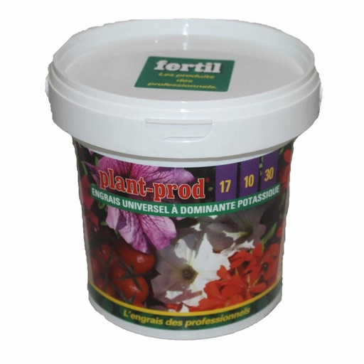 [F206.01B] ENGRAIS PLANT PROD IDEAL GERANIUM 17.10.30, SEAUX DE 1 KG