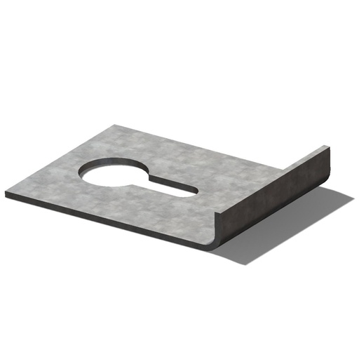[FAY001713044] PLAQUE DE POSE POUR AMARRE A PERCUSSION FENOX
