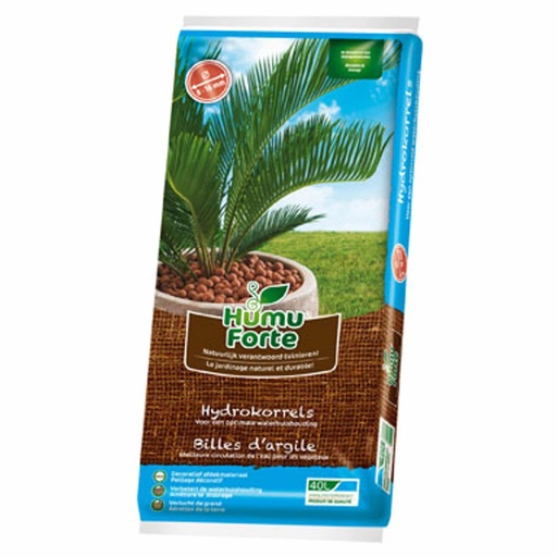 [VBARGILE10FLORENTUS] ARGILE EXPANSE DIAMETRE 8/16 HUMUFORTE, SAC DE 10 LITRES