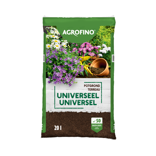 [PCMVPUNI20AGROQS] TERREAU UNIVERSEL AGROFINO QS, SAC DE 20 LITRES