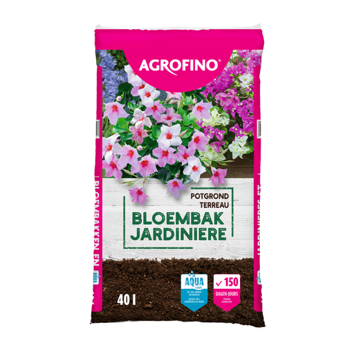 [PCMVPBTAQUA40AGROQS] TERREAU JARDINIERES, AQUASAVE, ORANGERIE AGROFINO QS, SAC DE 40LITRES